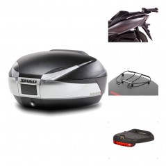 Rear trunk + mounting hardware + accessories  SH48 TITANIUM PREMIUM