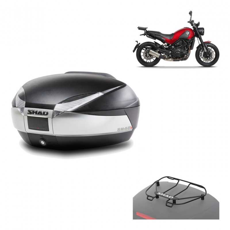 Back trunk + big top fitting + top grid rack  SH48 TITANIUM PREMIUM