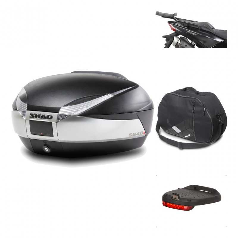 Rear trunk + mounting hardware + accessories  SH48 TITANIUM PREMIUM