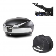 Back trunk + big top fitting + internal bag  SH48 TITANIUM PREMIUM
