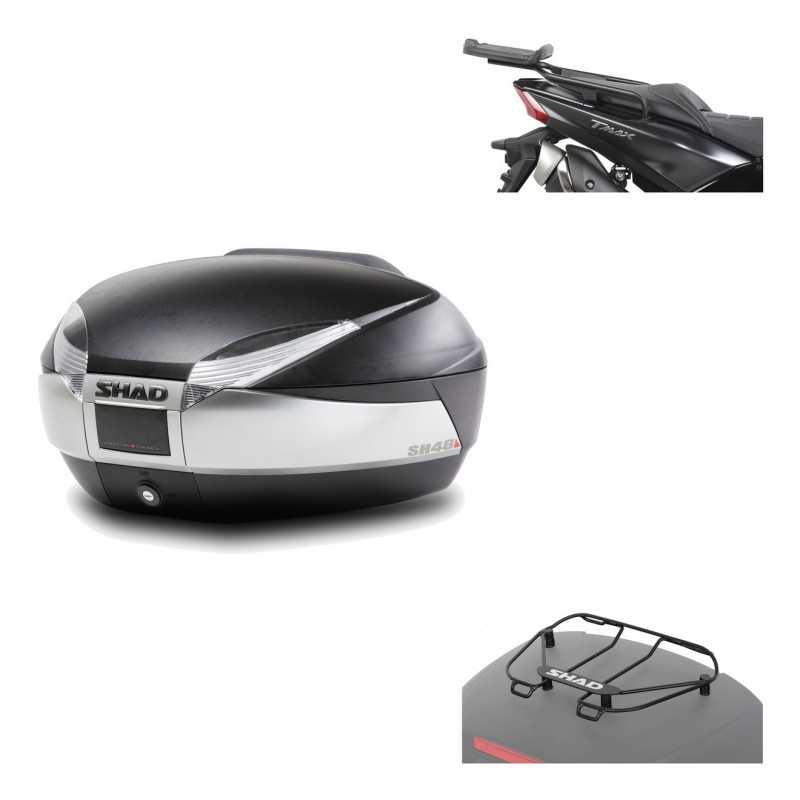 Back trunk + big top fitting + top grid rack  SH48 TITANIUM PREMIUM
