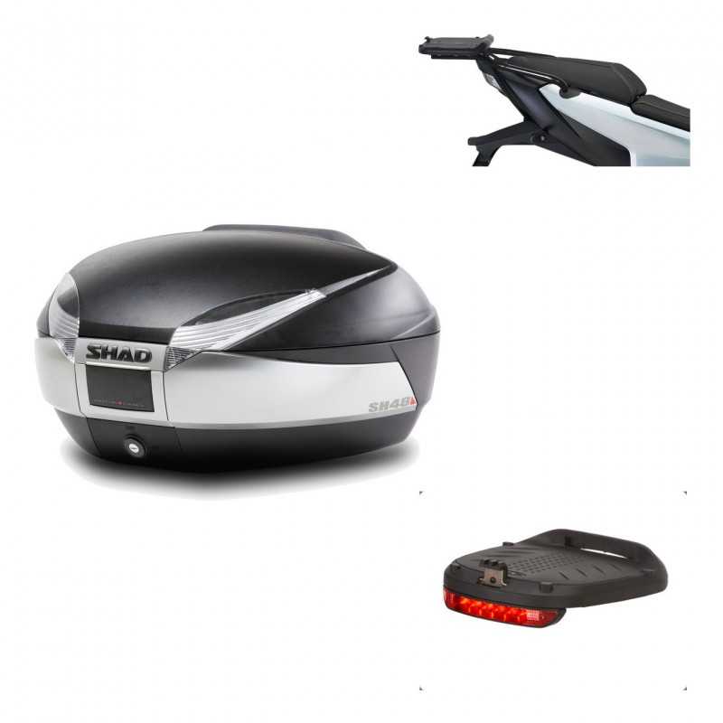 Back trunk + big top fitting + brake light  SH48 TITANIUM PREMIUM
