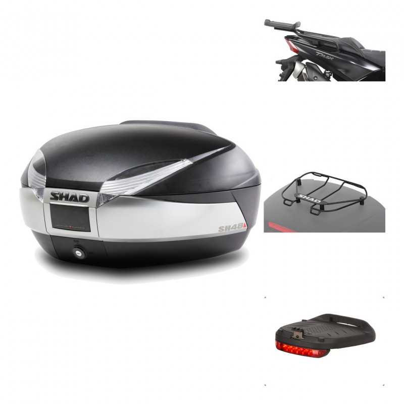 Rear trunk + mounting hardware + accessories  SH48 TITANIUM PREMIUM