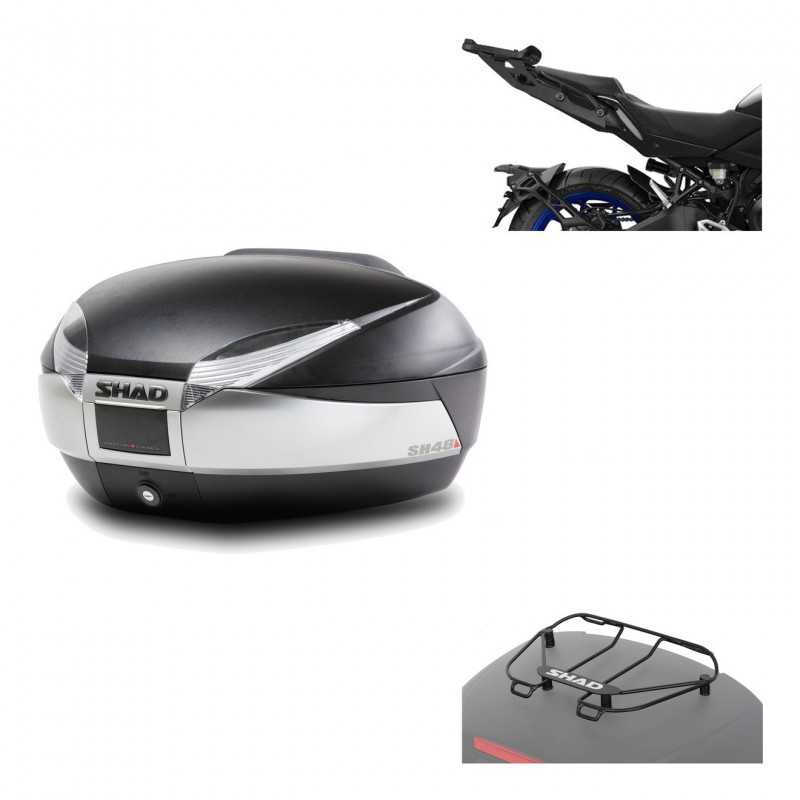 Back trunk + big top fitting + top grid rack  SH48 TITANIUM PREMIUM