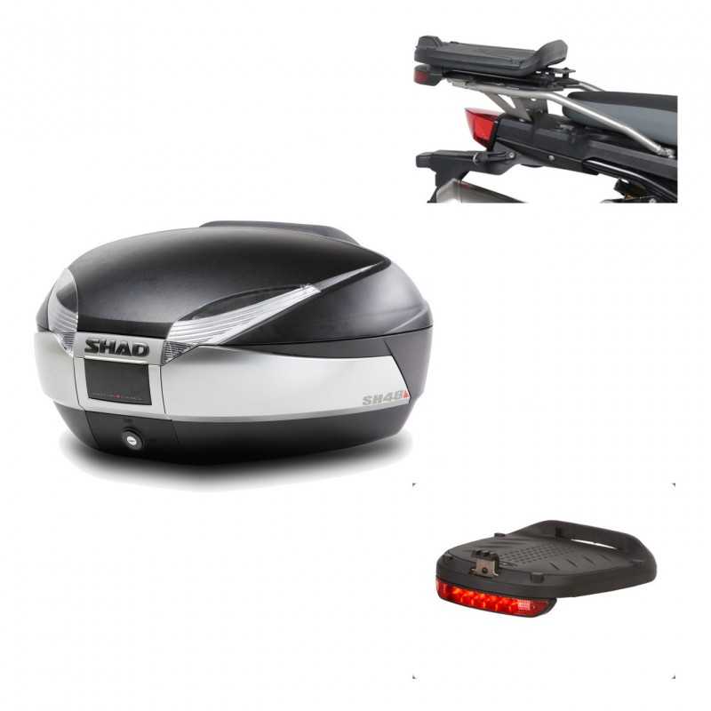 Back trunk + big top fitting + brake light  SH48 TITANIUM PREMIUM