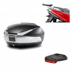 Back trunk + top fitting + brake light  SH48 TITANIUM PREMIUM