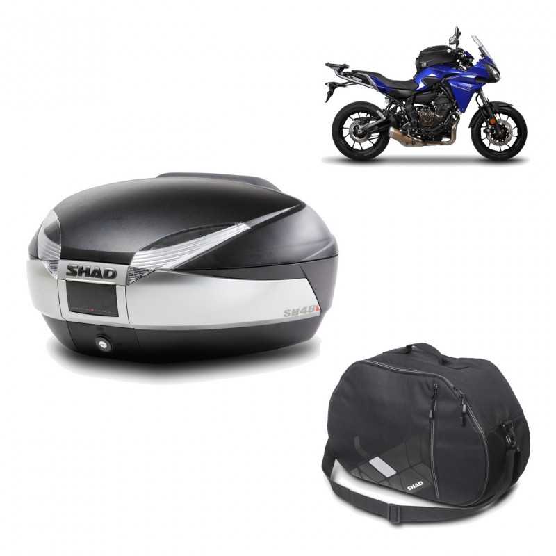 Back trunk + big top fitting + internal bag  SH48 TITANIUM PREMIUM