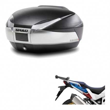 SHAD Baul trasero + herraje montaje SH48 TITANIUM PREMIUM KIT-186495