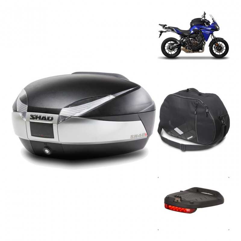 Rear trunk + mounting hardware + accessories  SH48 TITANIUM PREMIUM