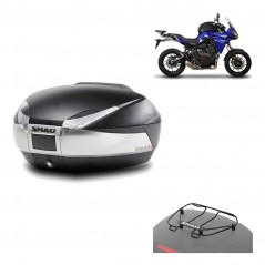 Back trunk + big top fitting + top grid rack  SH48 TITANIUM PREMIUM