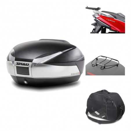 Rear trunk + mounting hardware + accessories  SH48 TITANIUM PREMIUM