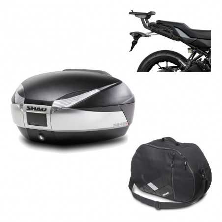 Back trunk + big top fitting + internal bag  SH48 TITANIUM PREMIUM