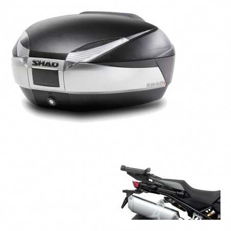 SHAD Baul trasero + herraje montaje SH48 TITANIUM PREMIUM KIT-186399