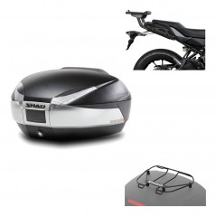 Back trunk + big top fitting + top grid rack  SH48 TITANIUM PREMIUM