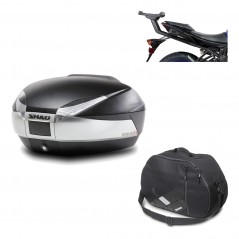 Back trunk + big top fitting + internal bag  SH48 TITANIUM PREMIUM