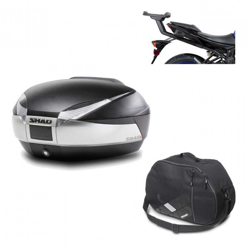 Back trunk + big top fitting + internal bag  SH48 TITANIUM PREMIUM