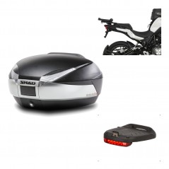 Back trunk + big top fitting + brake light  SH48 TITANIUM PREMIUM
