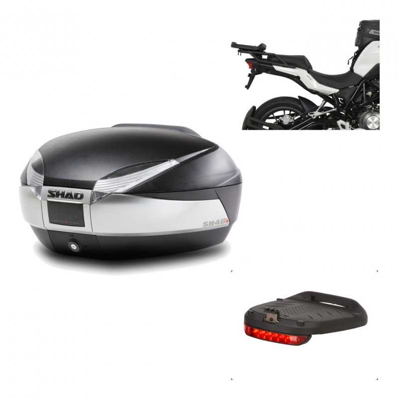 Back trunk + big top fitting + brake light  SH48 TITANIUM PREMIUM