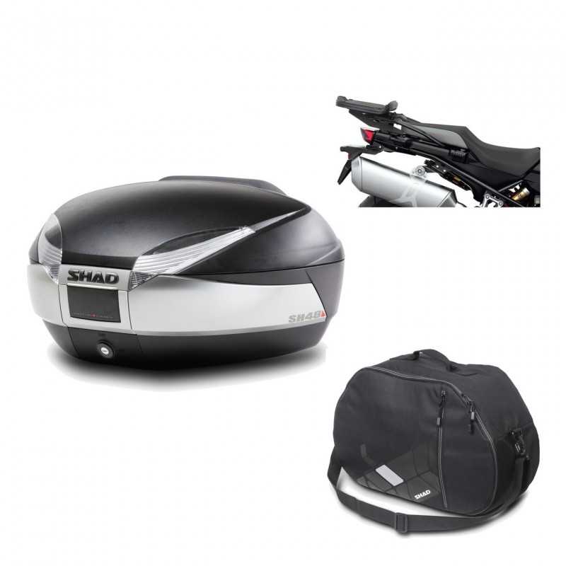Back trunk + big top fitting + internal bag  SH48 TITANIUM PREMIUM