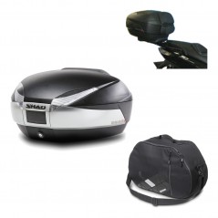 Back trunk + top fitting + internal bag  SH48 TITANIUM PREMIUM