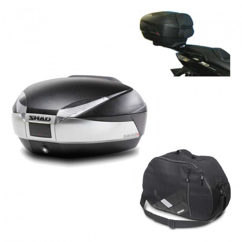 Back trunk + top fitting + internal bag  SH48 TITANIUM PREMIUM