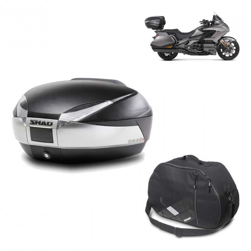 Back trunk + big top fitting + internal bag  SH48 TITANIUM PREMIUM