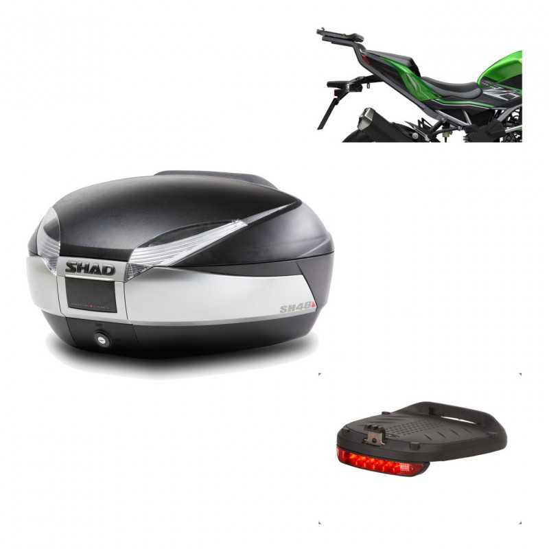 Back trunk + big top fitting + brake light  SH48 TITANIUM PREMIUM