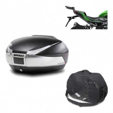 Back trunk + big top fitting + internal bag  SH48 TITANIUM PREMIUM