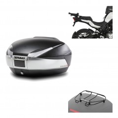 Back trunk + big top fitting + top grid rack  SH48 TITANIUM PREMIUM