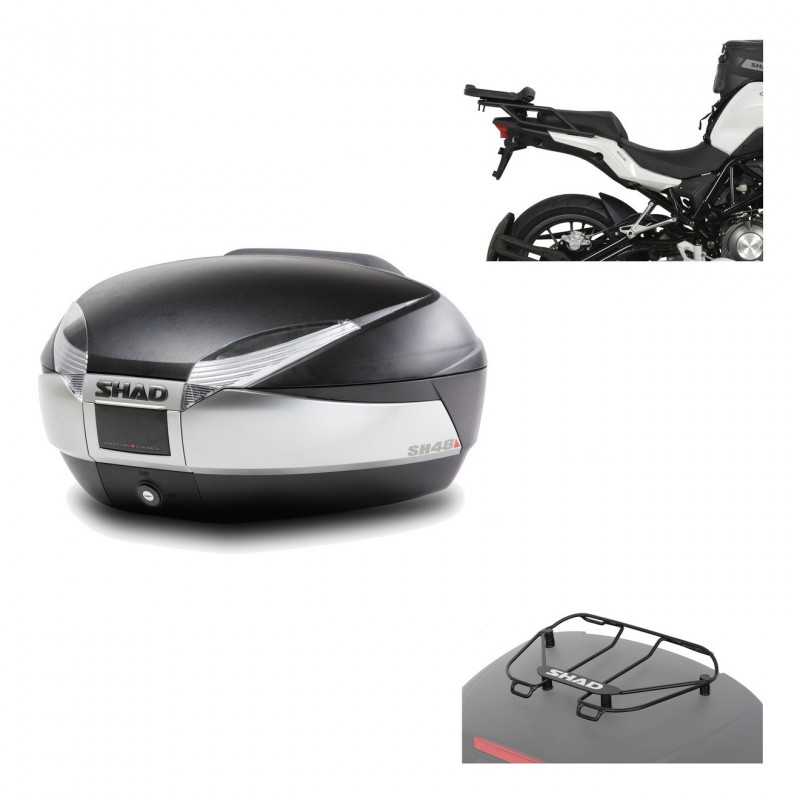 Back trunk + big top fitting + top grid rack  SH48 TITANIUM PREMIUM