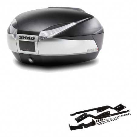 SHAD Baul trasero + herraje montaje SH48 TITANIUM PREMIUM KIT-186207