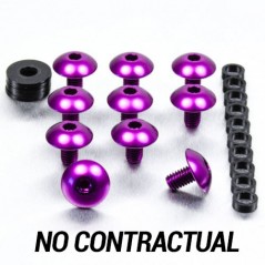 PRO-BOLT Kit tornillería aluminio carenado FOAP110P Violeta 58038