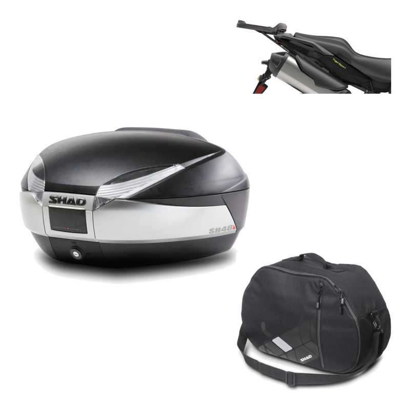 Back trunk + big top fitting + internal bag  SH48 TITANIUM PREMIUM