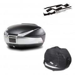 Back trunk + big top fitting + internal bag  SH48 TITANIUM PREMIUM