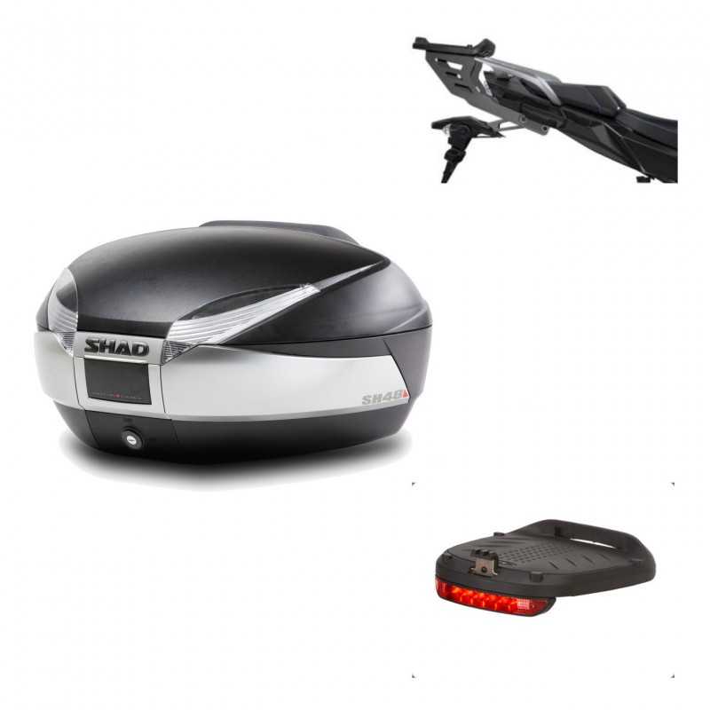 Back trunk + big top fitting + brake light  SH48 TITANIUM PREMIUM