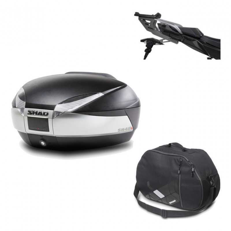 Back trunk + big top fitting + internal bag  SH48 TITANIUM PREMIUM