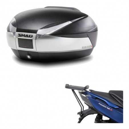 SHAD Baul trasero + herraje montaje SH48 TITANIUM PREMIUM KIT-186311