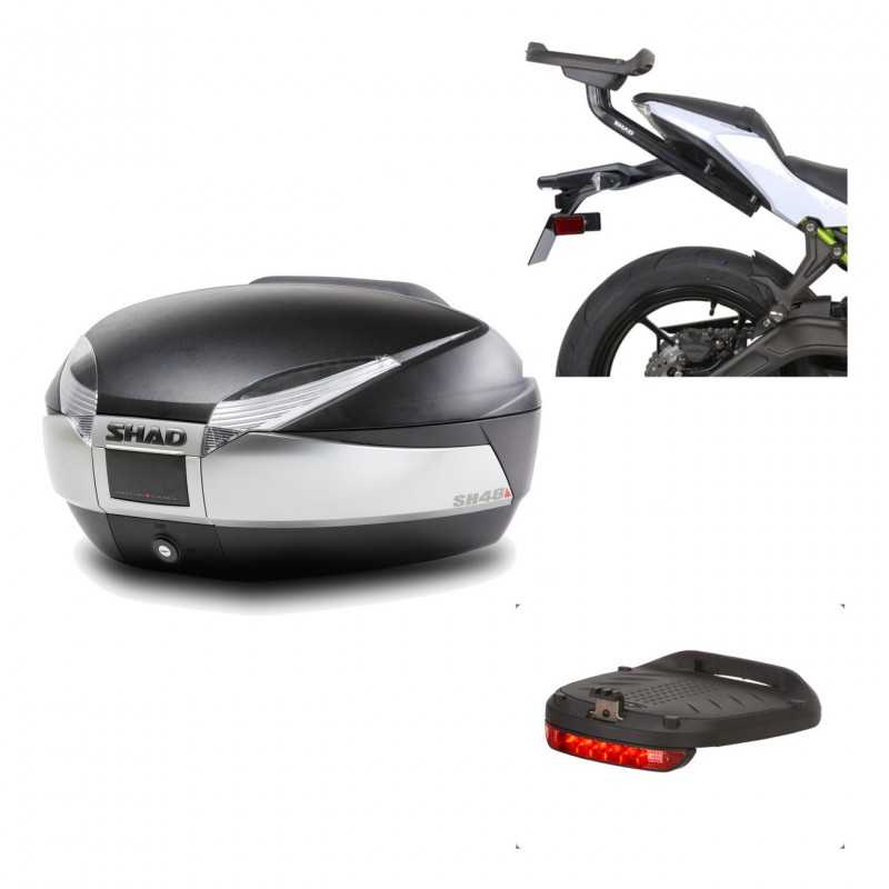 Back trunk + big top fitting + brake light  SH48 TITANIUM PREMIUM