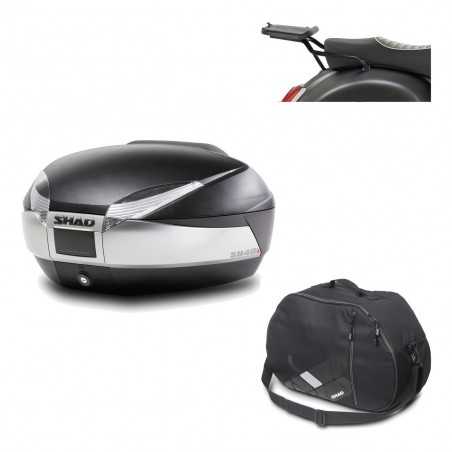 Back trunk + big top fitting + internal bag  SH48 TITANIUM PREMIUM