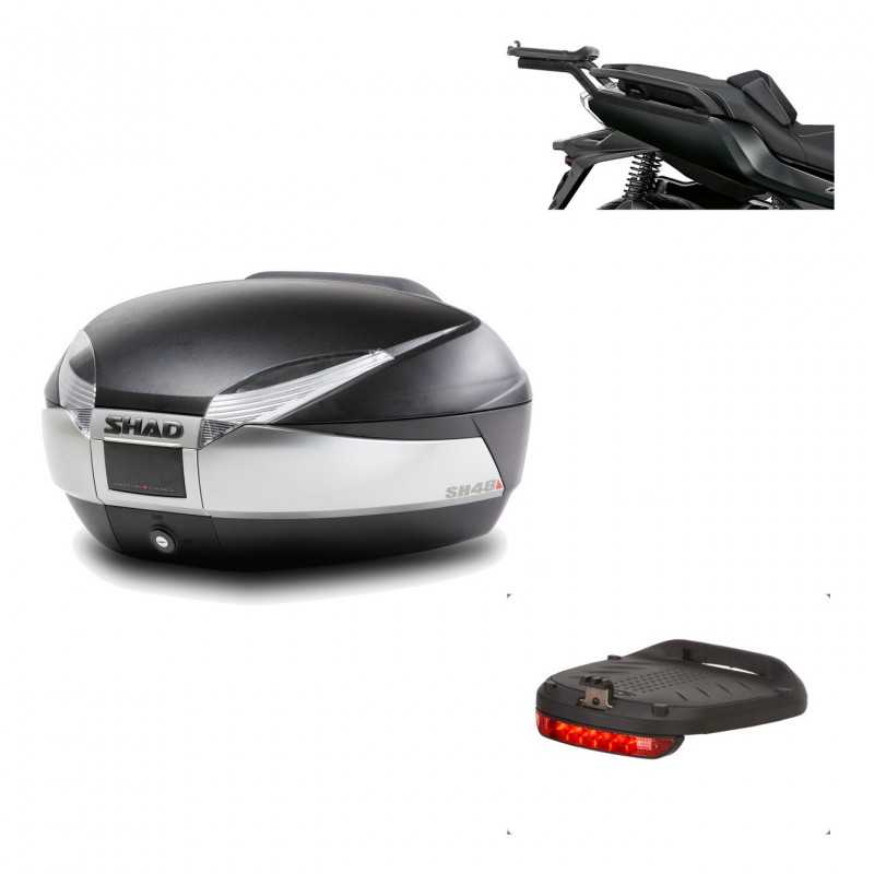 Back trunk + big top fitting + brake light  SH48 TITANIUM PREMIUM