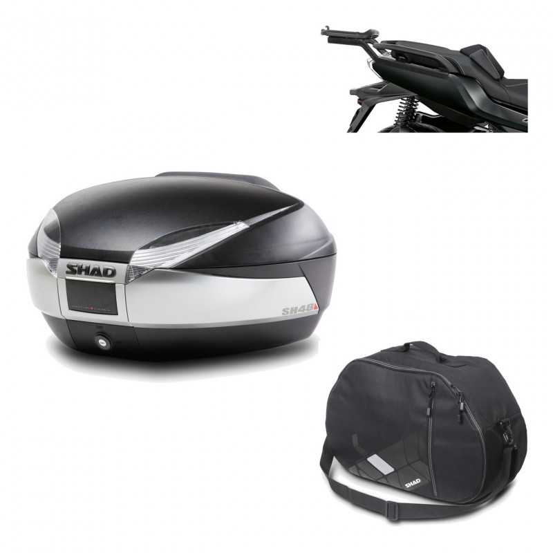 Back trunk + big top fitting + internal bag  SH48 TITANIUM PREMIUM
