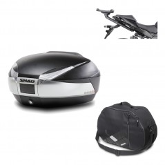 Back trunk + big top fitting + internal bag  SH48 TITANIUM PREMIUM