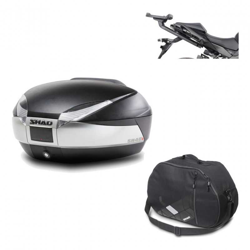 Back trunk + big top fitting + internal bag  SH48 TITANIUM PREMIUM