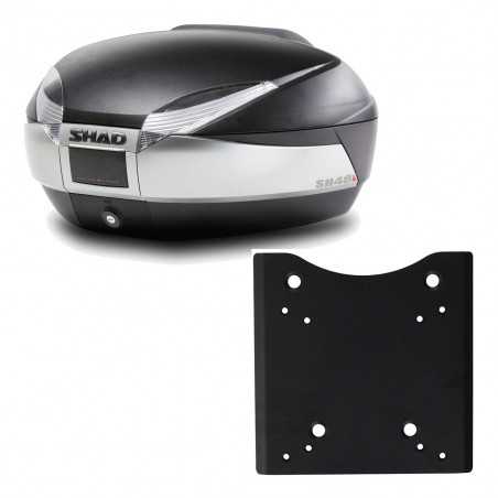 SHAD Baul trasero + herraje montaje SH48 TITANIUM PREMIUM KIT-186567