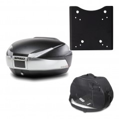 Back trunk + top fitting + internal bag  SH48 TITANIUM PREMIUM