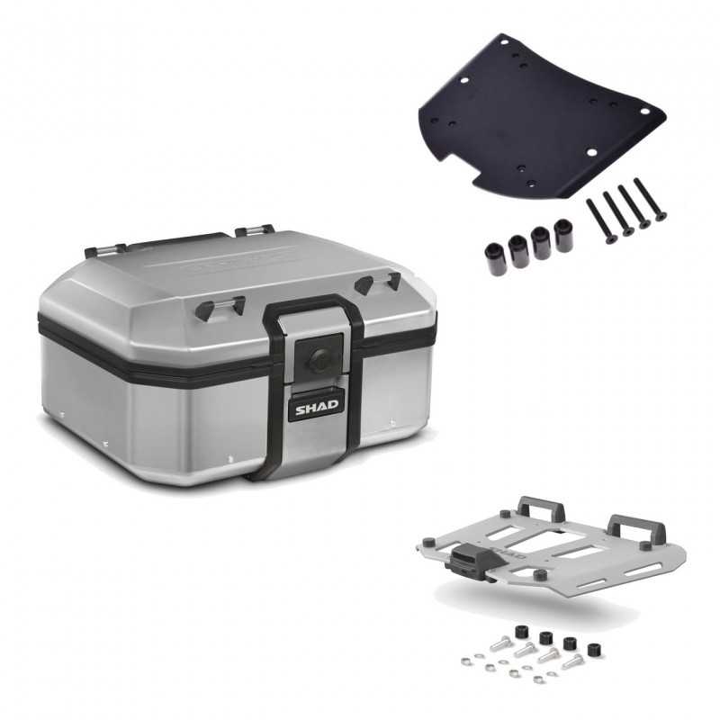 SHAD Baul trasero + herraje montaje parrilla TR37 TERRA KIT-187076