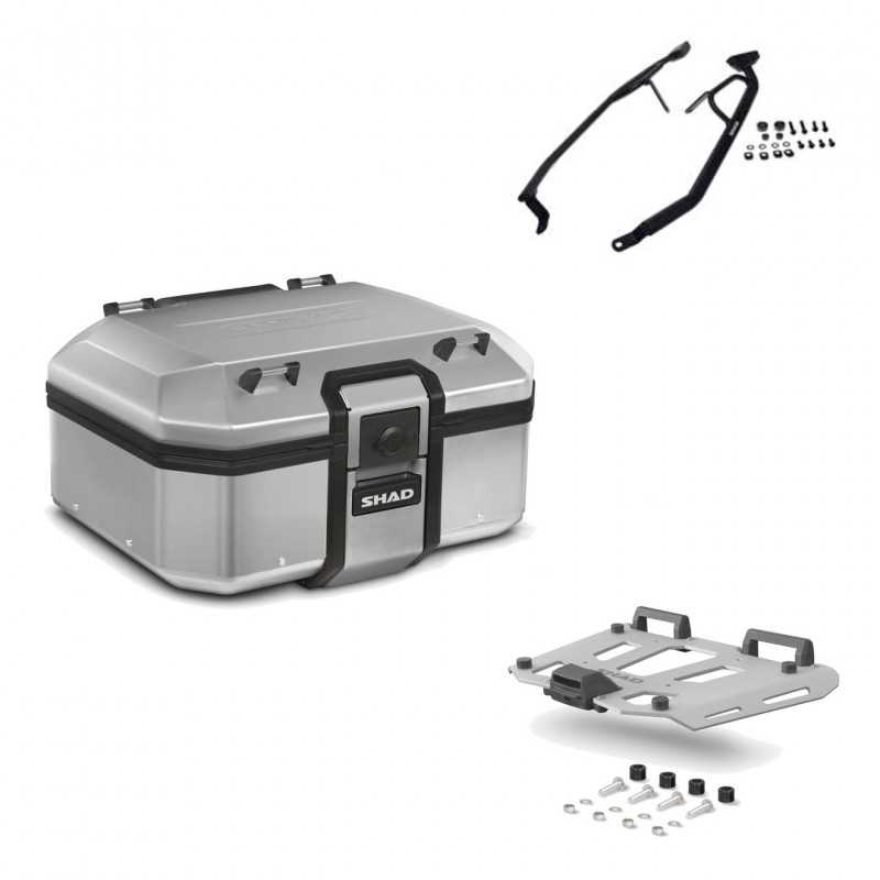 SHAD Baul trasero + herraje montaje parrilla TR37 TERRA KIT-187036