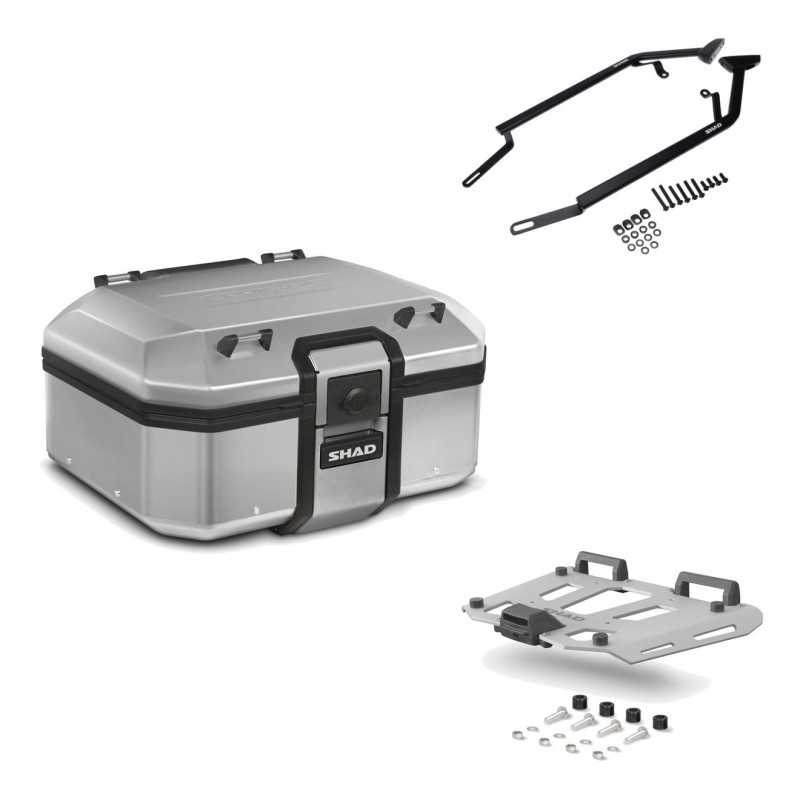 SHAD Baul trasero + herraje montaje parrilla TR37 TERRA KIT-186948