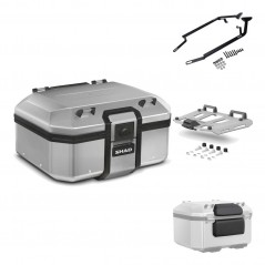 SHAD Baul trasero + herraje montaje parrilla respaldo de pasajero TR37 TERRA KIT-186949