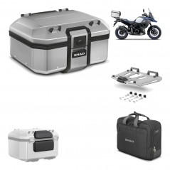 SHAD Baul trasero + herraje montaje parrilla accesorios TR37 TERRA KIT-187055